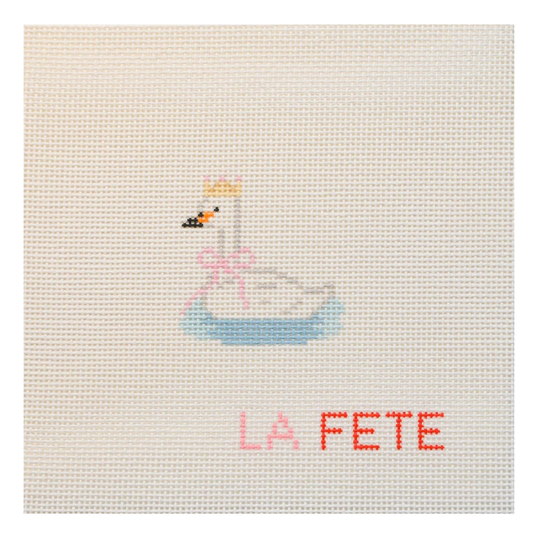 Party Animals - Swan Canvas