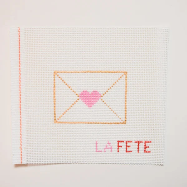 Pink Love Letter Canvas