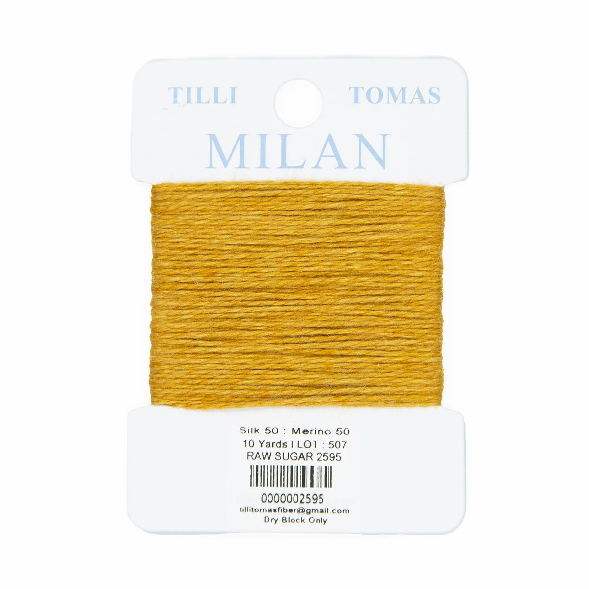 Milan Card 2595 Raw Sugar