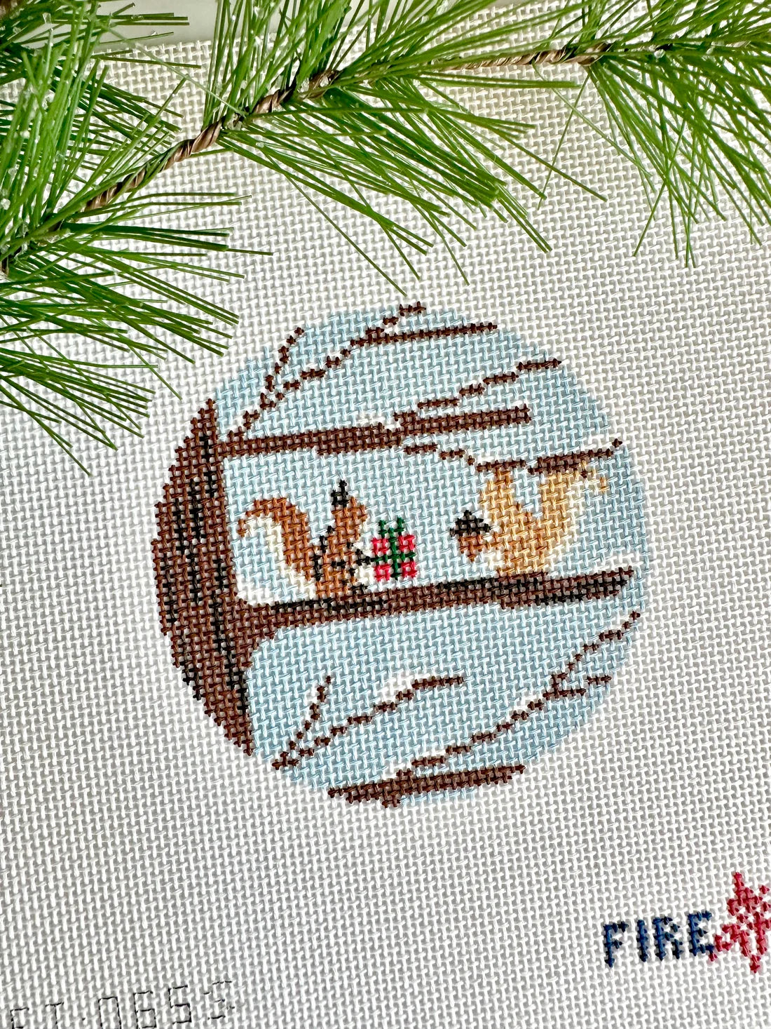 Squirrely Gift Exchange Canvas