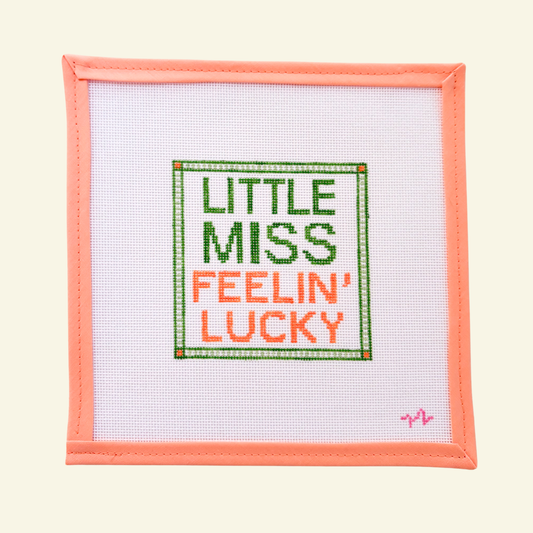 Little Miss Feelin' Lucky Canvas