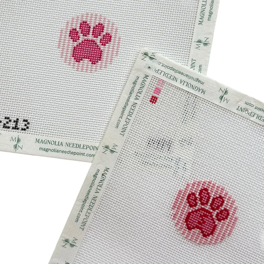 Pink Stripe Paw Mini