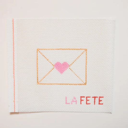Pink Love Letter Canvas