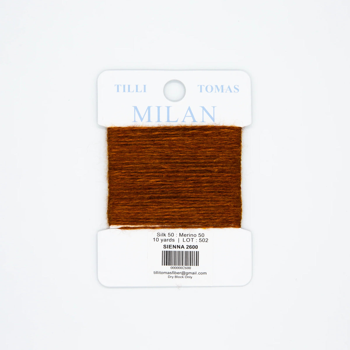 Milan Card 2600 Sienna