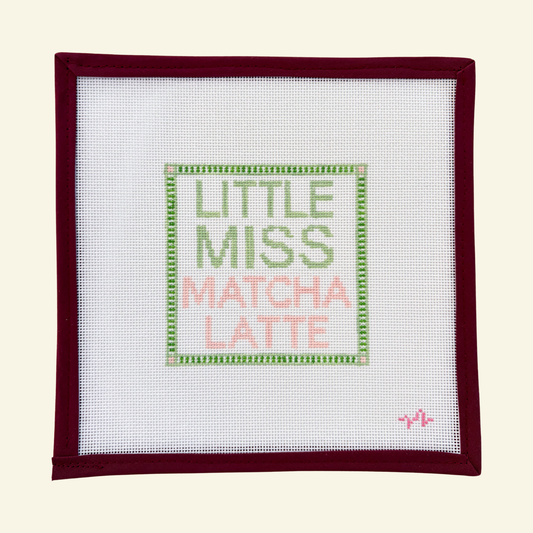 Little Miss Matcha Latte Canvas