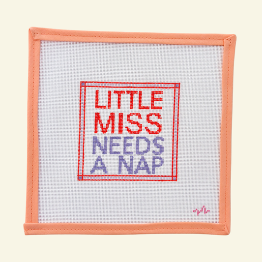Little Miss Needs A Nap Canvas