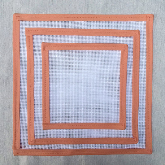 Pre Cut Blank Zweigart Mono Canvas - 13 and 18 mesh