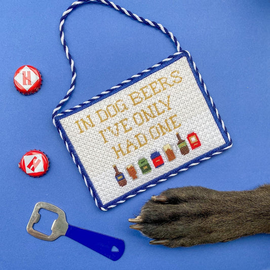 Dog Beer Canvas