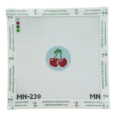Cherries on Blue Mini