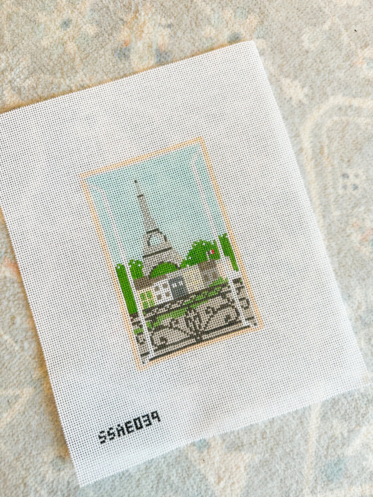 Parisian Window Canvas