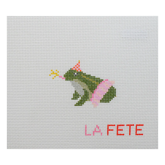 Party Animals - Frog Canvas
