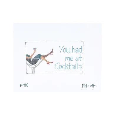 You Had Me At Cocktails Canvas