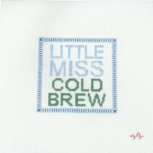 Little Miss Cold Brew Canvas