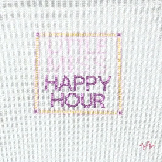 Little Miss Happy Hour Canvas