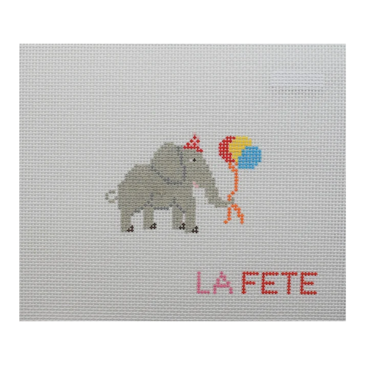 Party Animals - Elephant Canvas