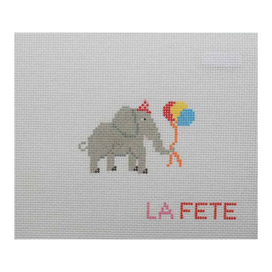 Party Animals - Elephant Canvas