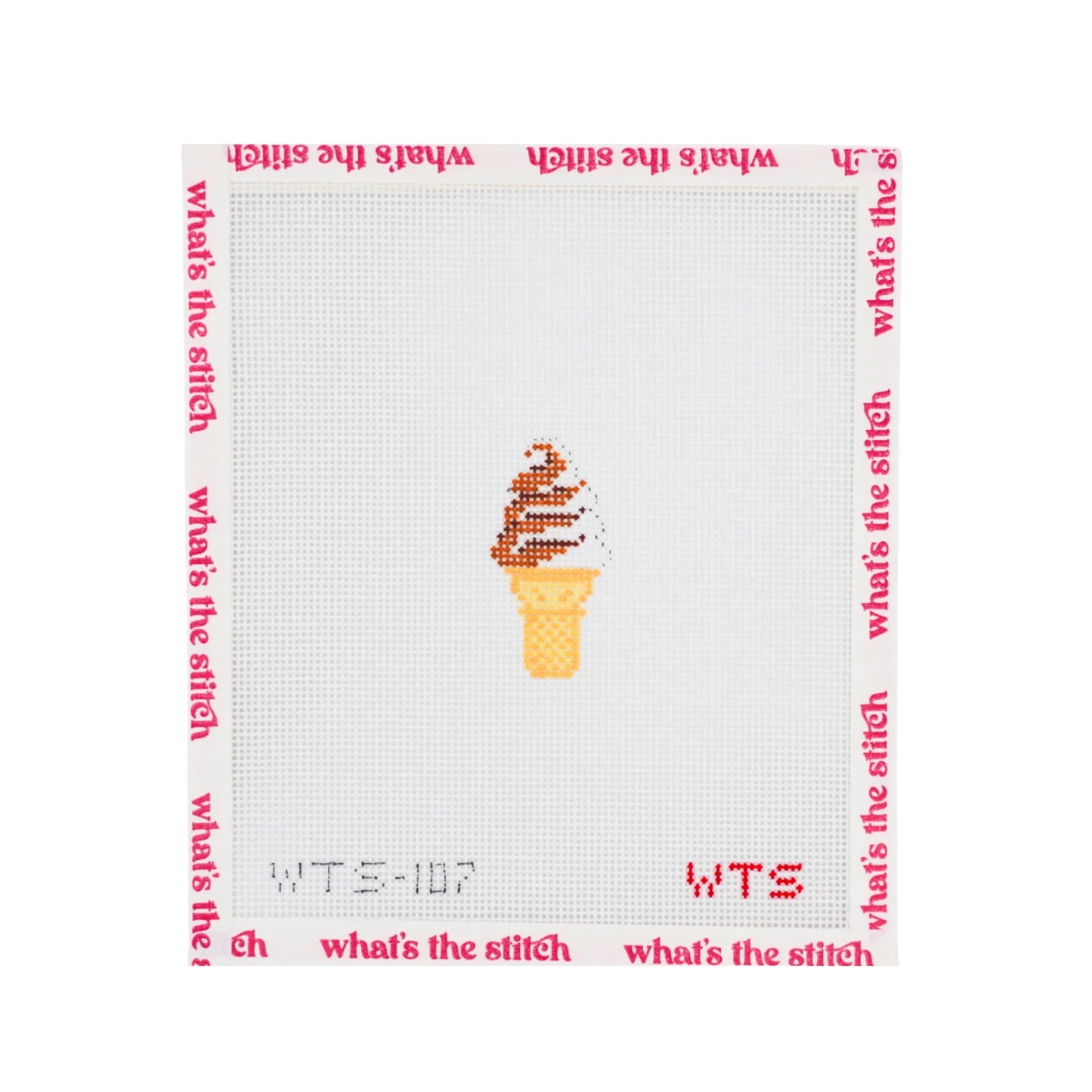 Soft Serve Twist Cone