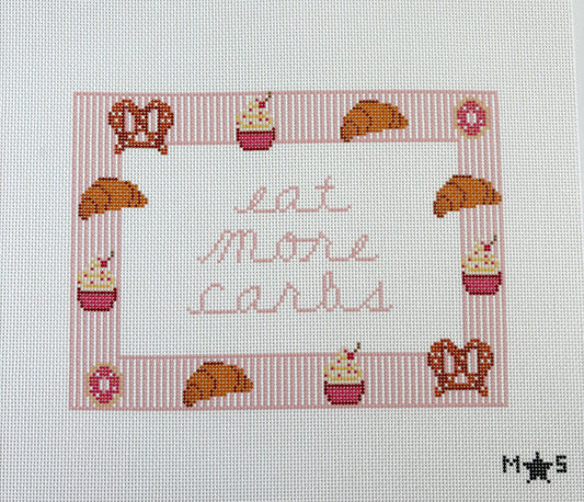 Eat More Carbs Canvas
